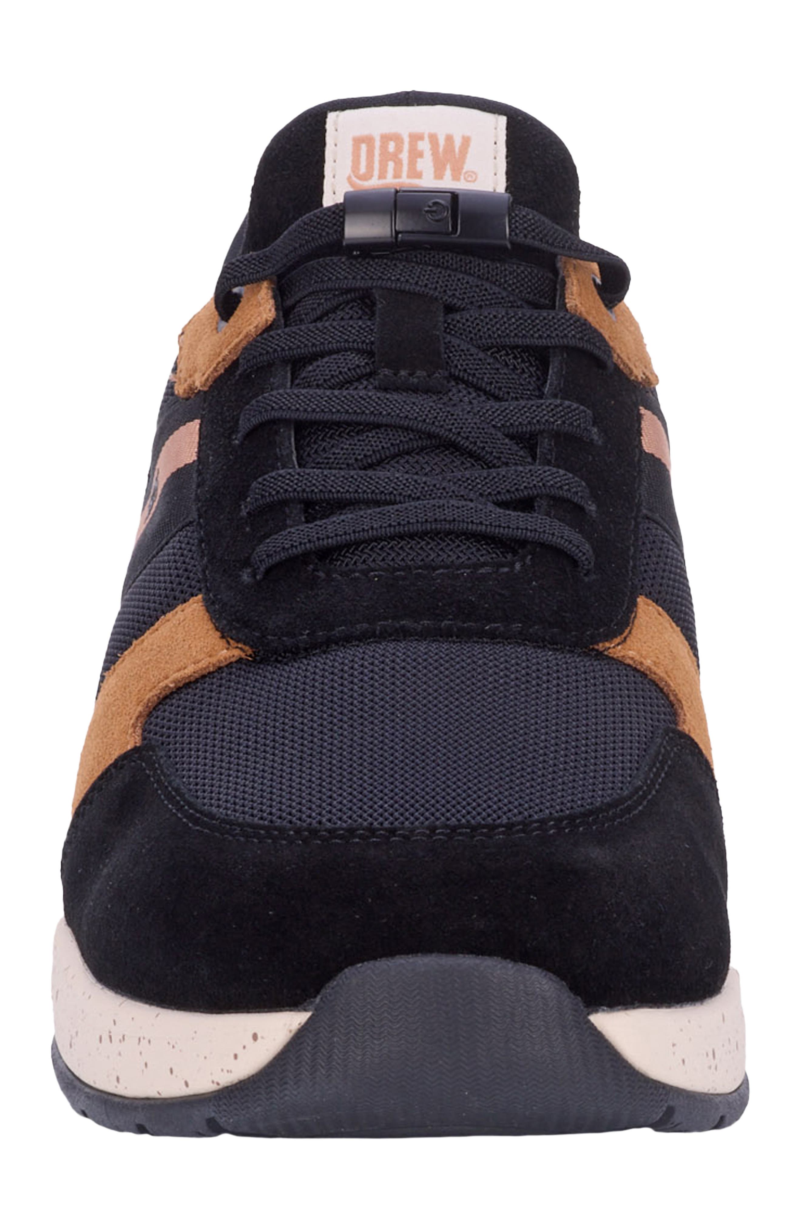Connor Sneaker, Alternate, color, BLACK COMBO