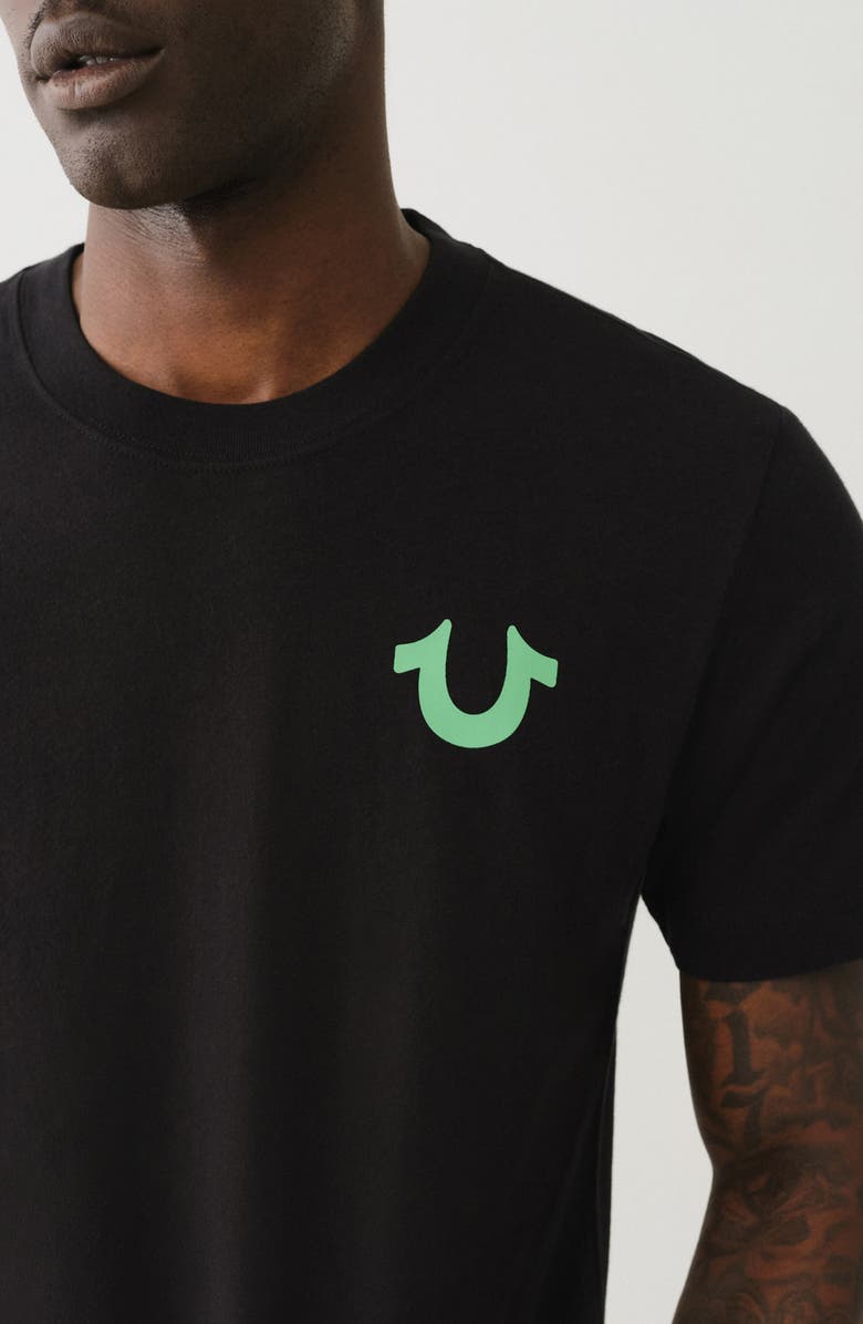 True Religion Blaze Graphic T-Shirt, Alternate, color, 