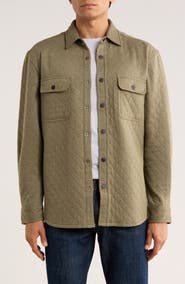 Vintage 1946 Quilted Shirt Jacket