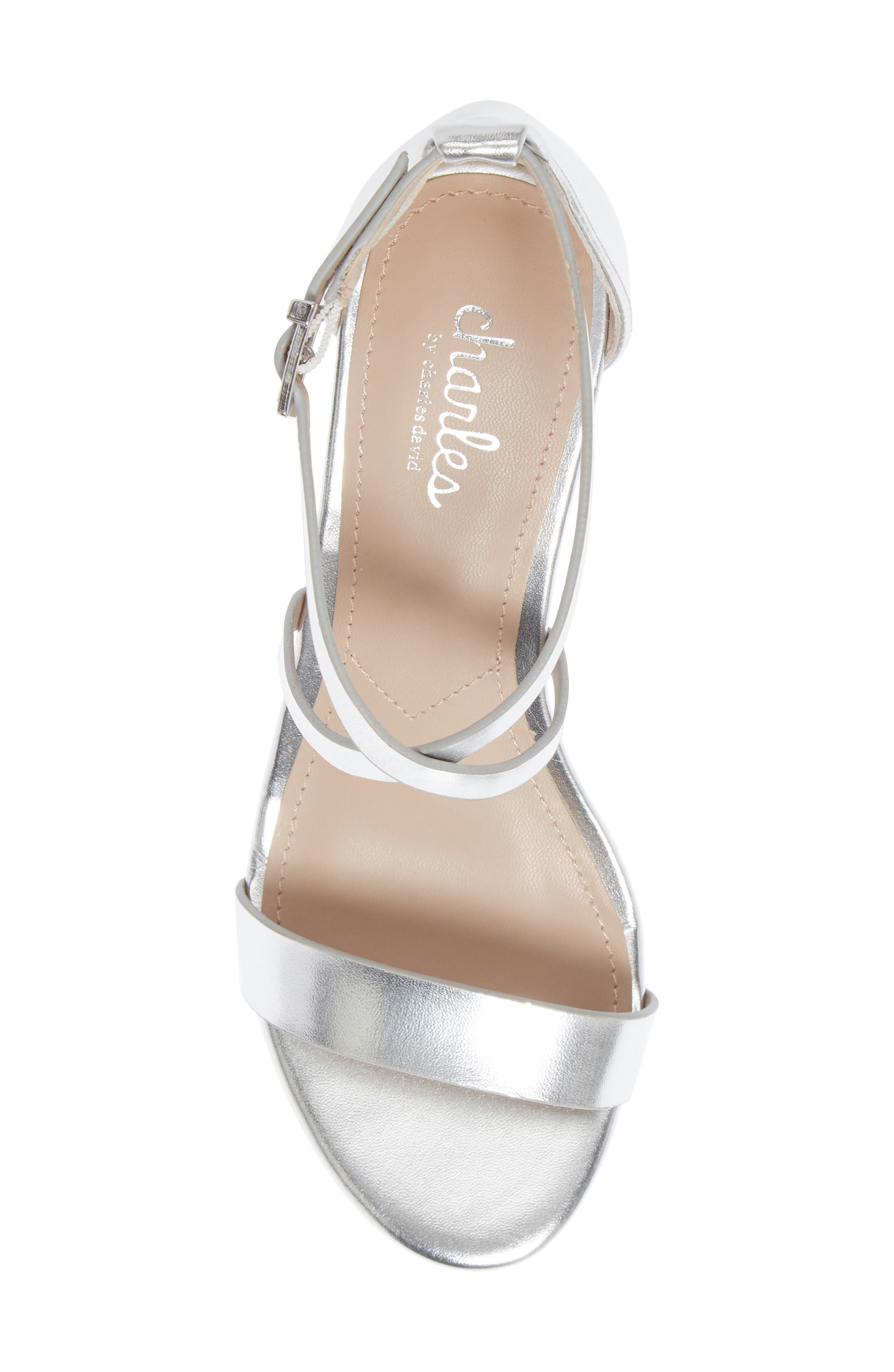 Gustie Wedge Sandal, Alternate, color, SILVER