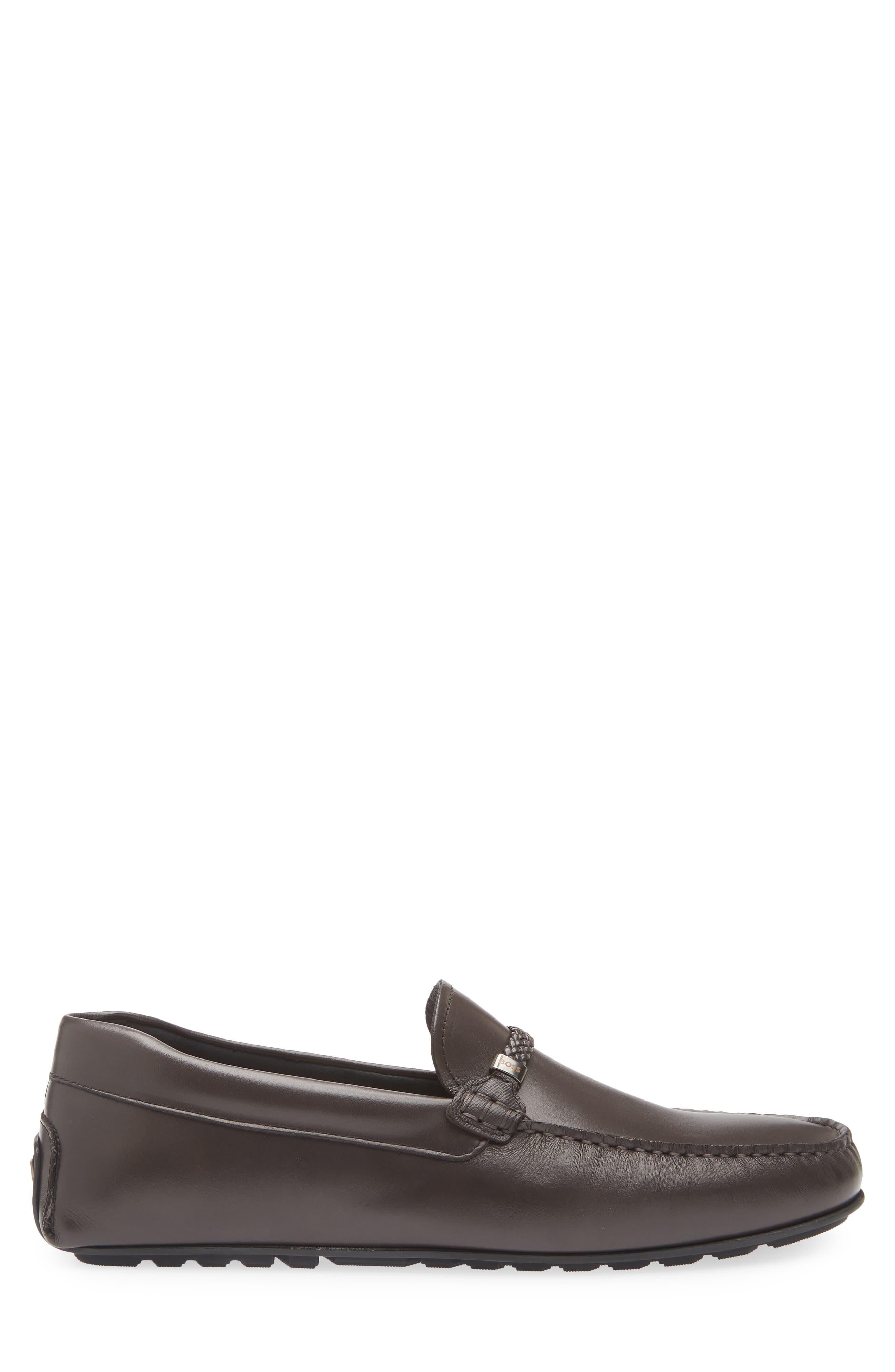 BOSS Noel Loafer, Alternate, color, Dark Brown