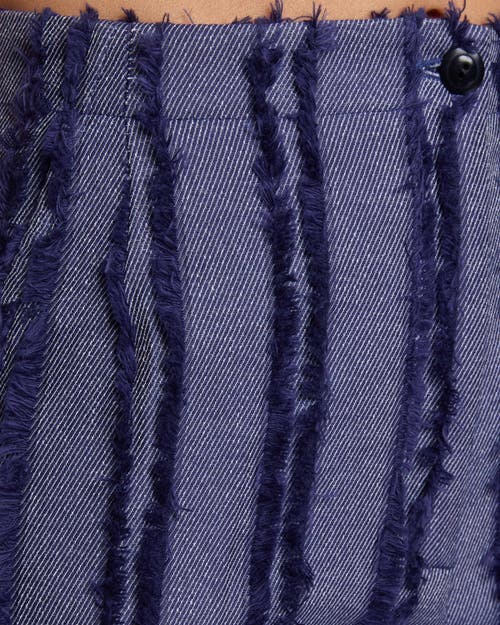 Santorelli Beth Flared Pant In Marine Blue