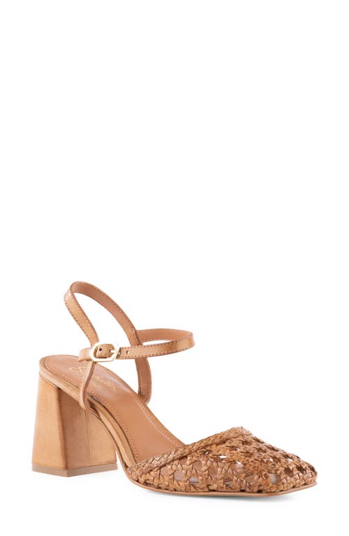 Seychelles Bali Pump in Tan 