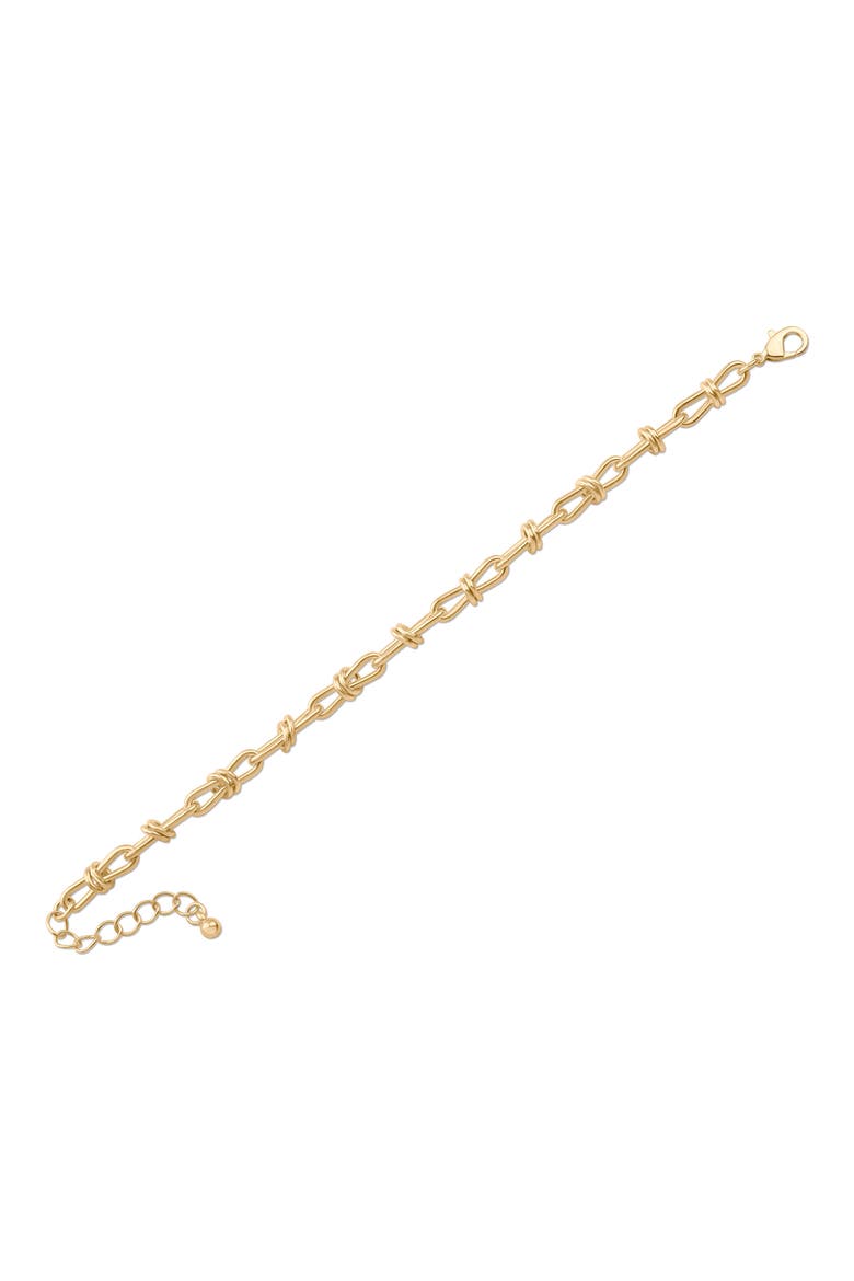 Knotted Chain Bracelet (Nordstrom Exclusive), Alternate, color, GOLD