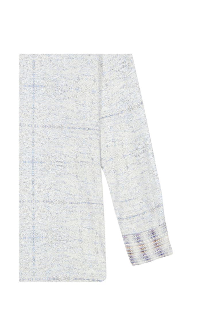 Irving Knit Button-Up Shirt, Alternate, color, BLUE