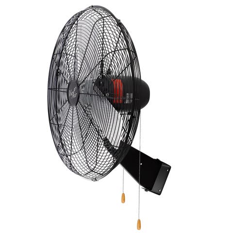 Tilting Wall Mountable Heavy Duty Commercial Strength Oscillating Fan
