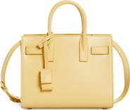 Saint Laurent Nano Sac de Jour Leather Tote