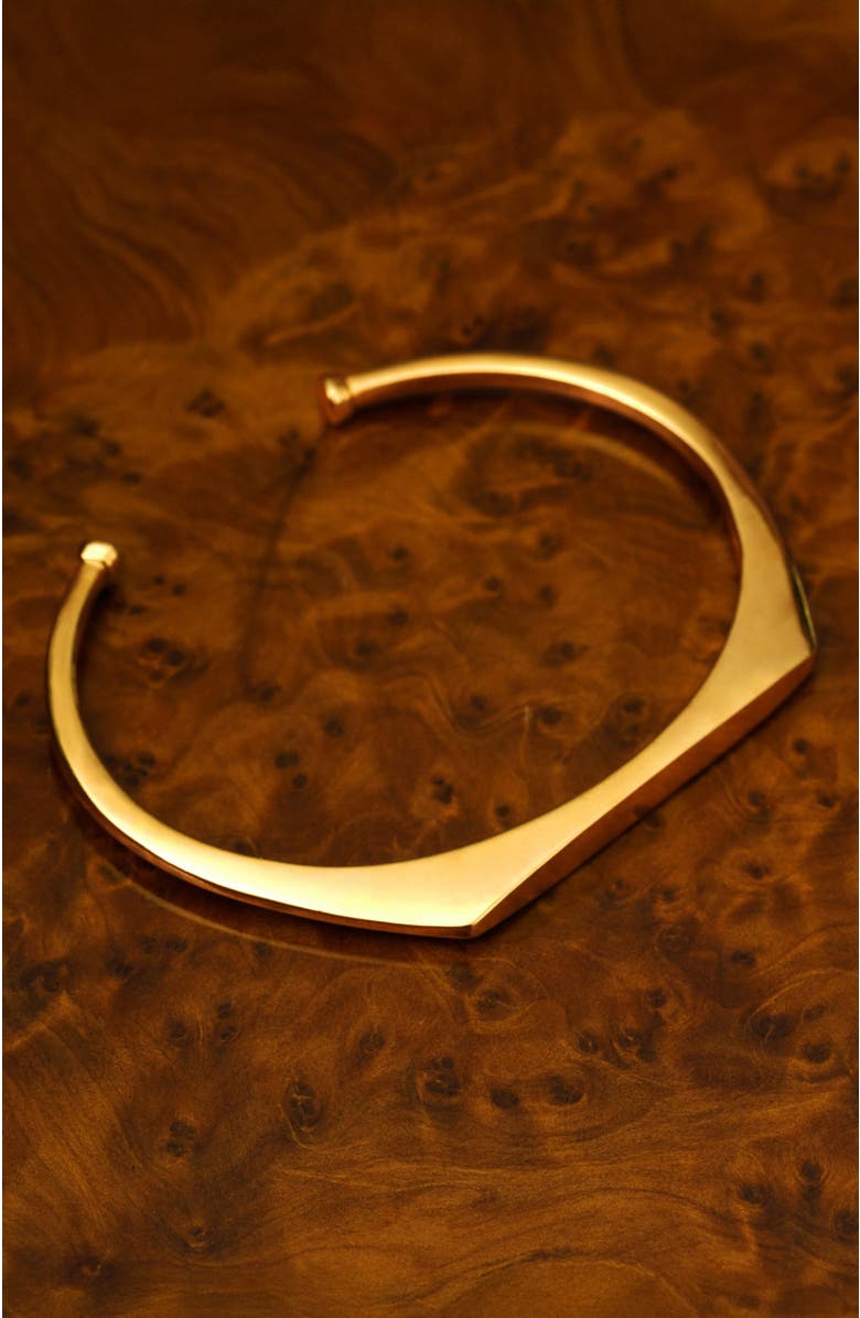Katie Loxton Signet Bangle, Alternate, color, Gold Coated