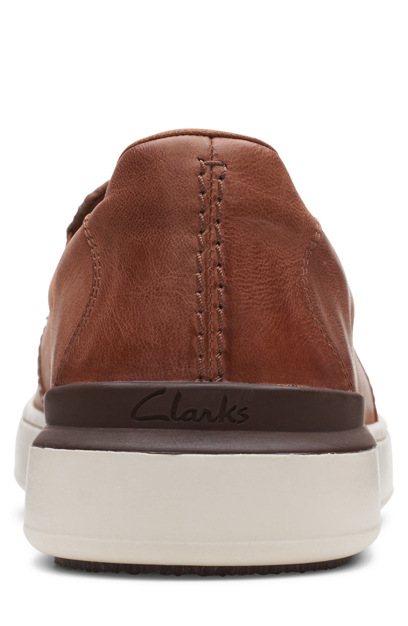 Courtlite Slip-On Sneaker, Alternate, color, TAN LEATHER