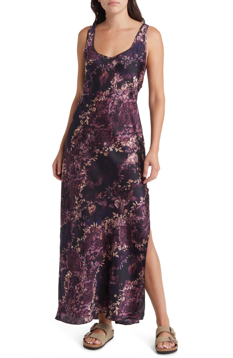 Free People Worth the Wait Floral Maxi Dress, Main, color, 