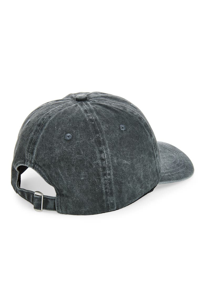 Washed Baseball Cap, Alternate, color, CHARCOAL