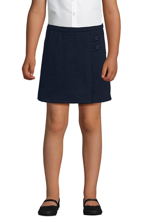 Girls Ponte A Line Skort Above the Knee