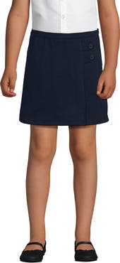 Lands' End Girls Ponte A Line Skort Above the Knee