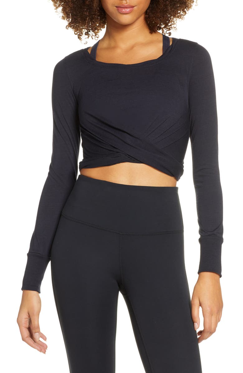 FP Movement by Free People Free People FP Movement Undertow Crop Tee, Main, color, 