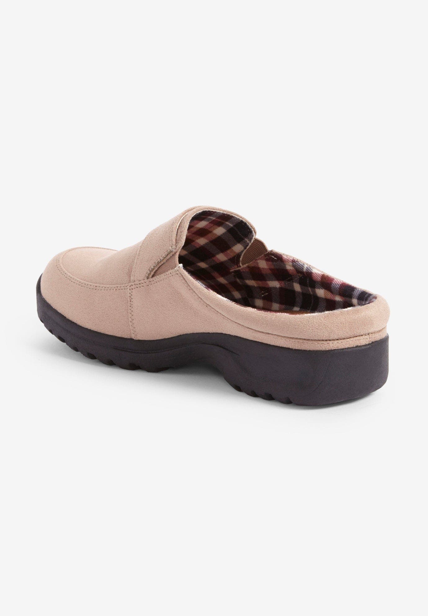 The Joy Slip On Mule, Alternate, color, DARK TAUPE
