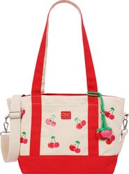C & C California Cherry Print Tote Bag