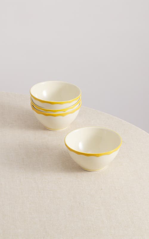 Maison Madison Home Cereal Bowl Set Of 4 In Giovanna
