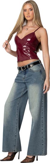 Carmie Vinyl Camisole