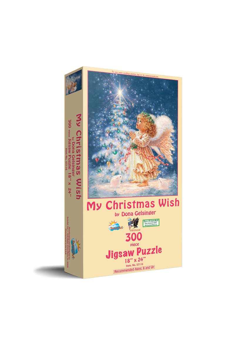 My Christmas Wish 300 piece Jigsaw Puzzle for Adults, Main, color, Multicolor
