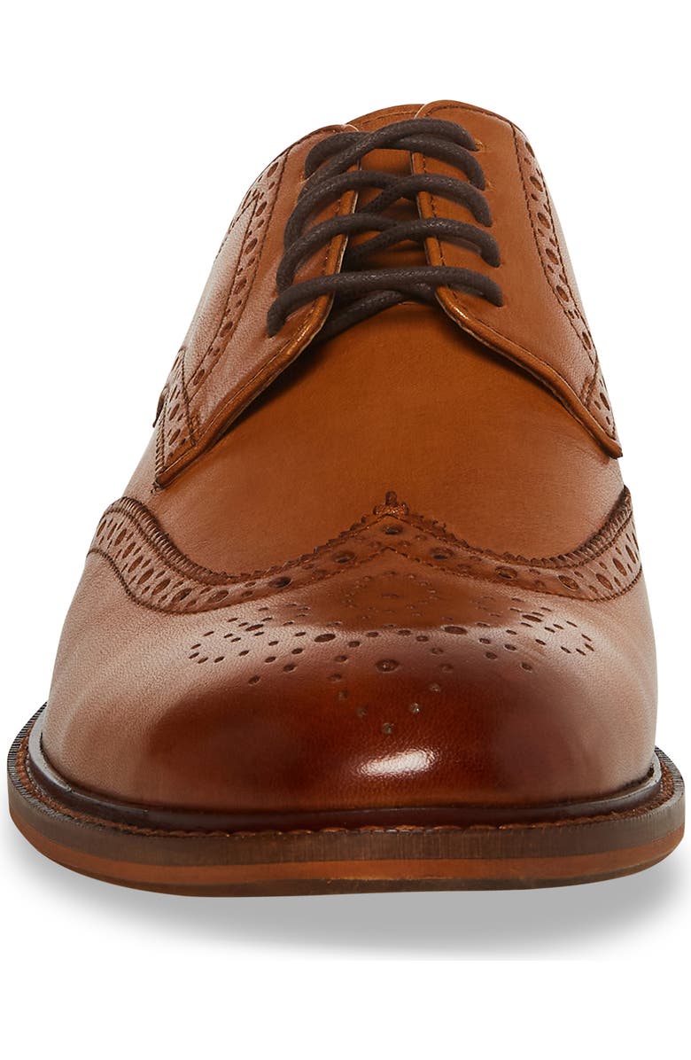 Steve Madden Wingtip Leather Derby, Alternate, color,
