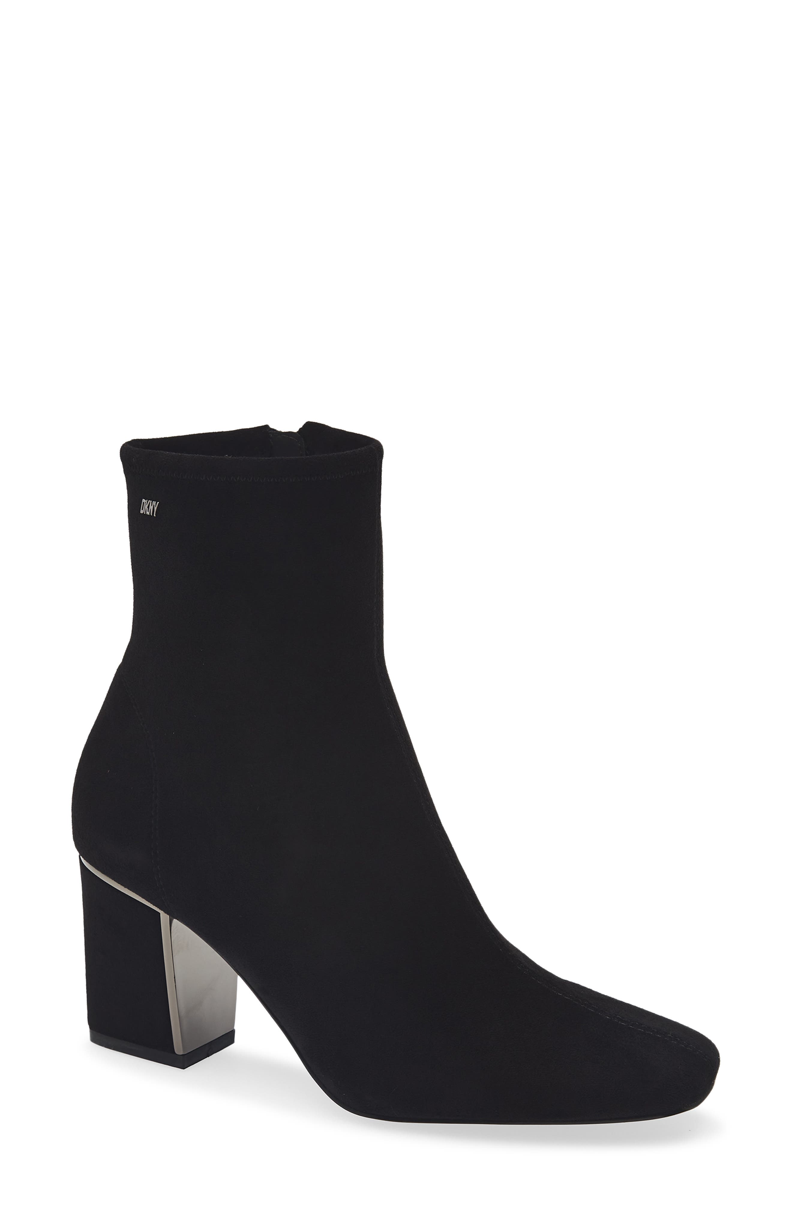 DKNY Cavale Square Toe Bootie