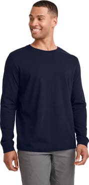 Jockey Men's 100% Cotton Legacy Long Sleeve Crew Neck T-Shirt