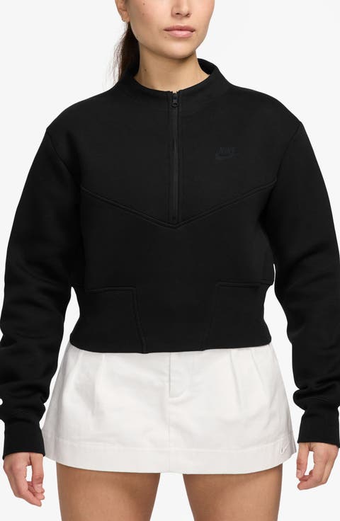 Logo Tech Fleece Quarter-Zip Top