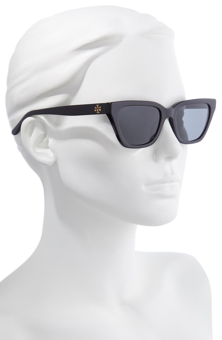 Tory Burch 53mm Cat Eye Sunglasses, Alternate, color,