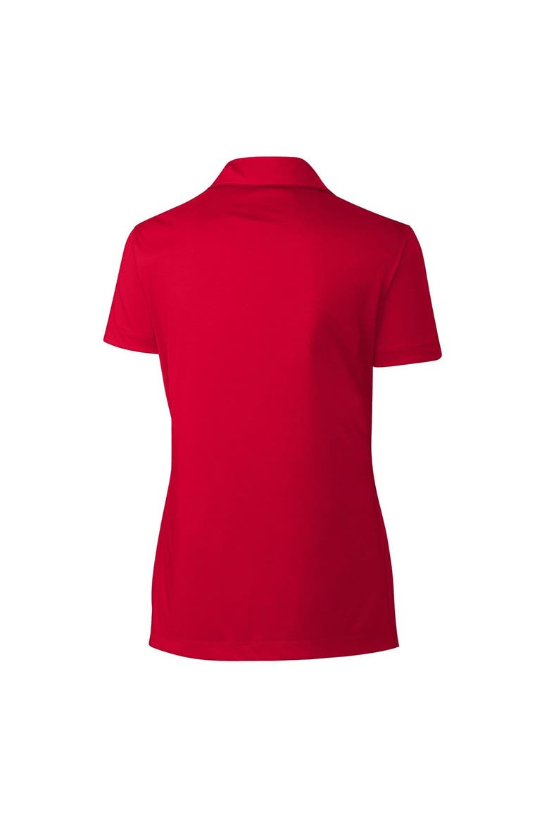 Women's Cutter & Buck  Red Corpus Christi Hooks Clique Spin Eco Performance Pique Women's Polo, Alternate, color, Red