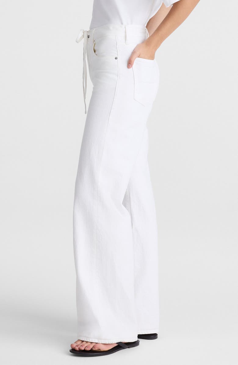 Madewell The Ultimate Wide Leg Jeans in Tile White, Alternate, color, Tile White