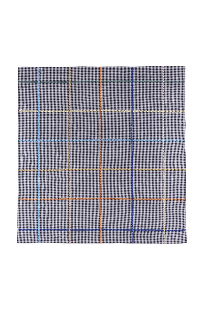 Cuadritos Cadena Multi Tablecloth, Main, color, Multi