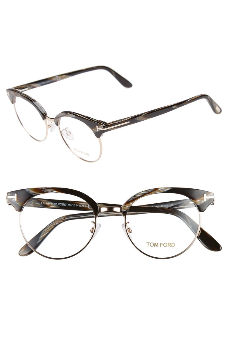 TOM FORD 49mm Optical Glasses, Main, color, 