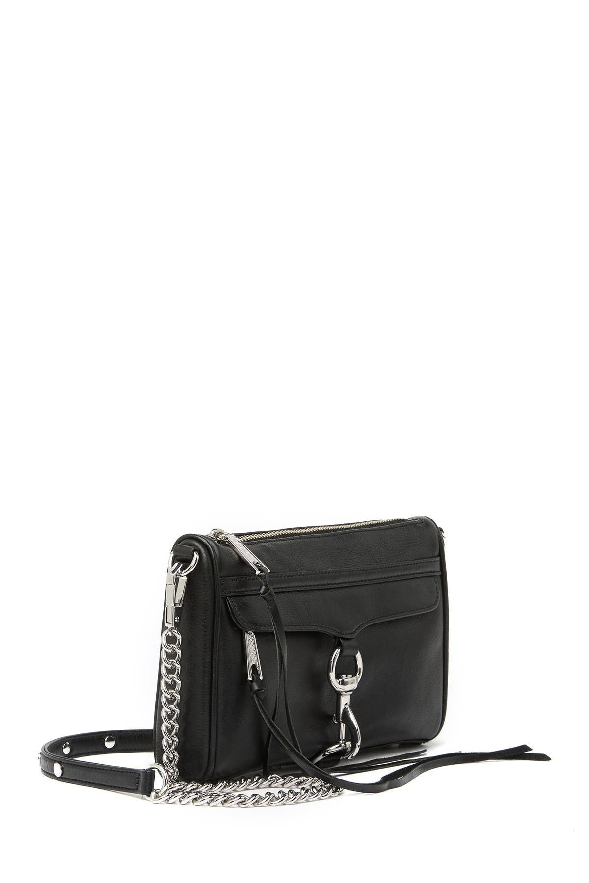 Rebecca Minkoff Mini M.A.C. Leather Crossbody Bag, Alternate, color, 