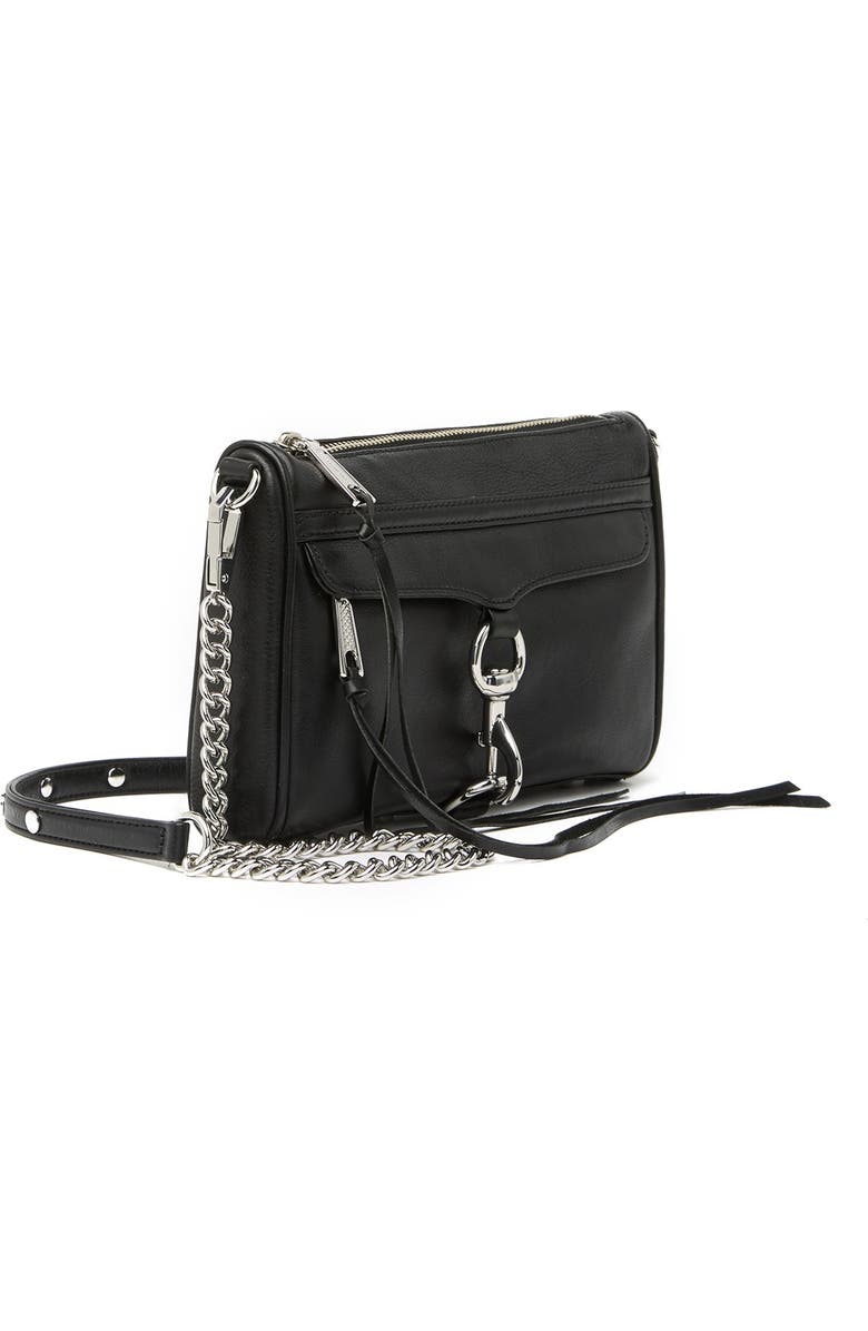 Rebecca Minkoff Mini M.A.C. Leather Crossbody Bag, Alternate, color,