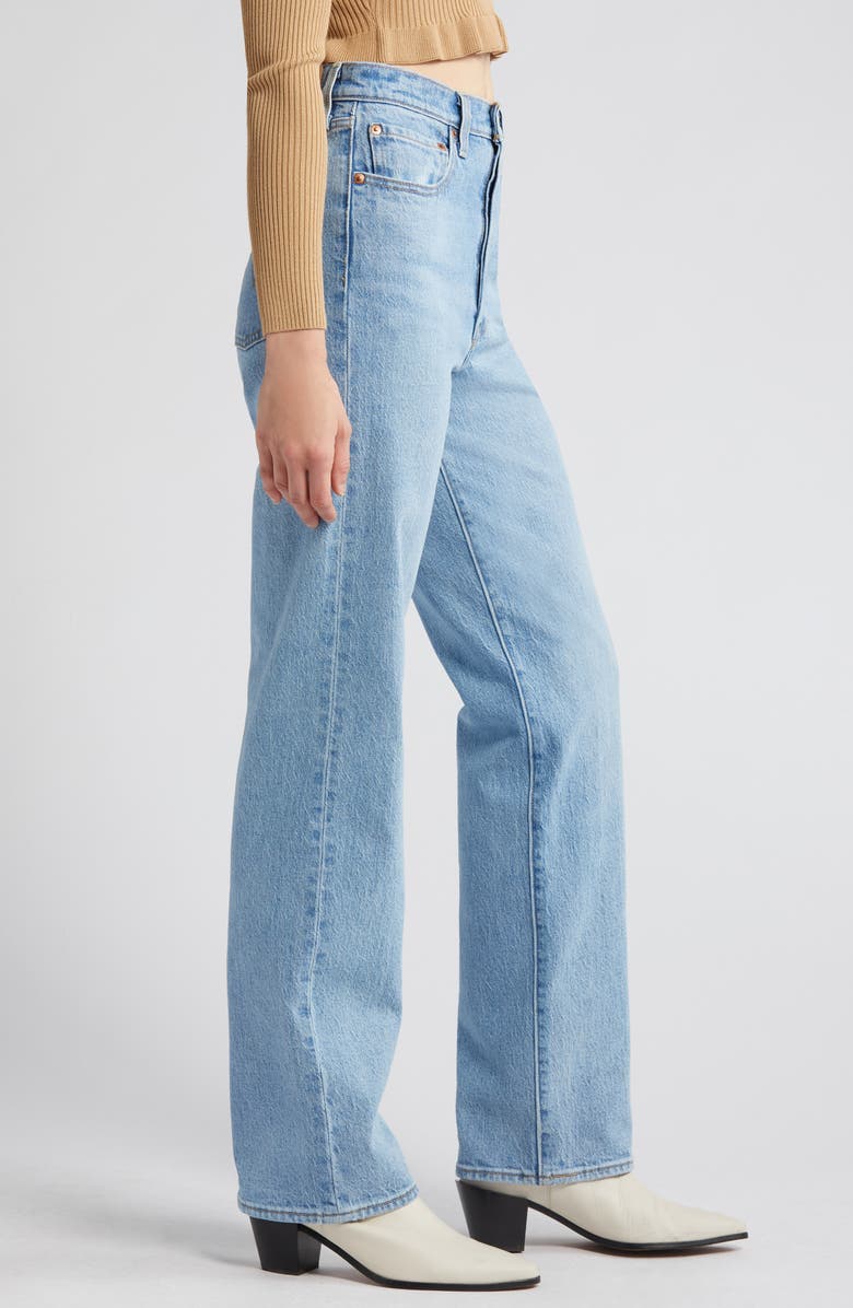 Levi's<sup>®</sup> Ribcage High Waist Straight Leg Jeans, Alternate, color,