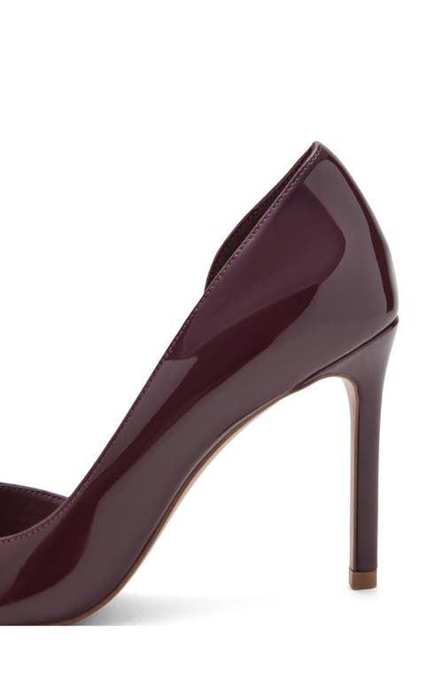 Mango Chaussures Talon Bloc Paillettes Bordeaux - Femme - 42 - In Burgundy