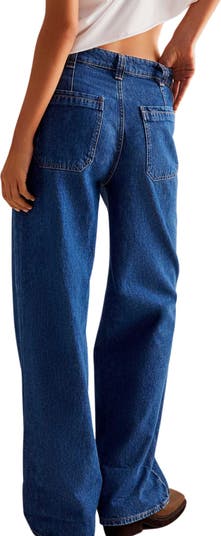 Palmer Cuffed Baggy Jeans