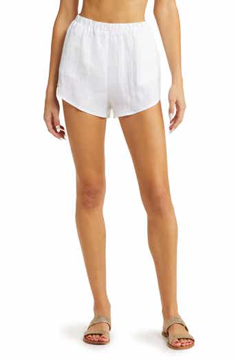 Vitamin A® Tallows Linen Cover-Up Shorts