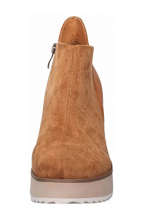 Antelope Imani Platform Wedge Bootie In Brown
