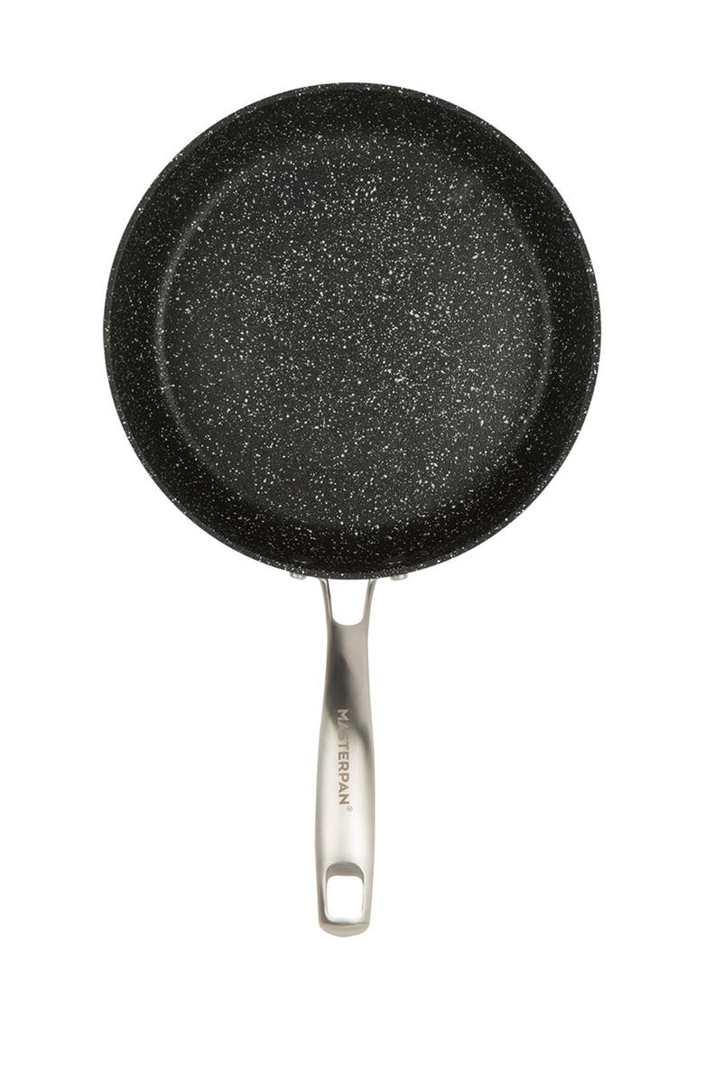 MASTERPAN Black Granite Ultra Non-Stick Cast 11" Aluminum Fry Pan, Alternate, color, 