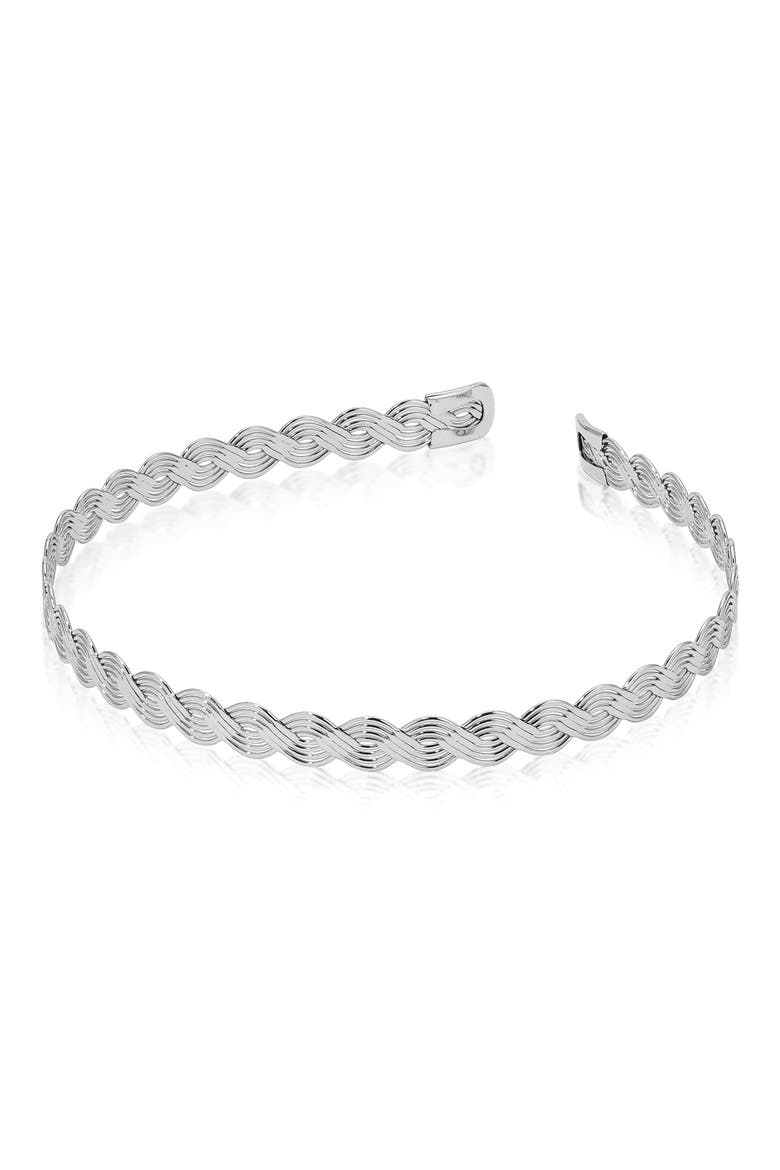Regal Twist Headband, Alternate, color, SILVER