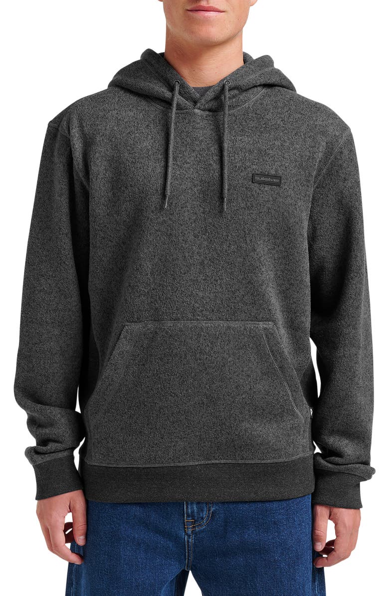 Quiksilver Keller Hoodie, Main, color, Black Heather