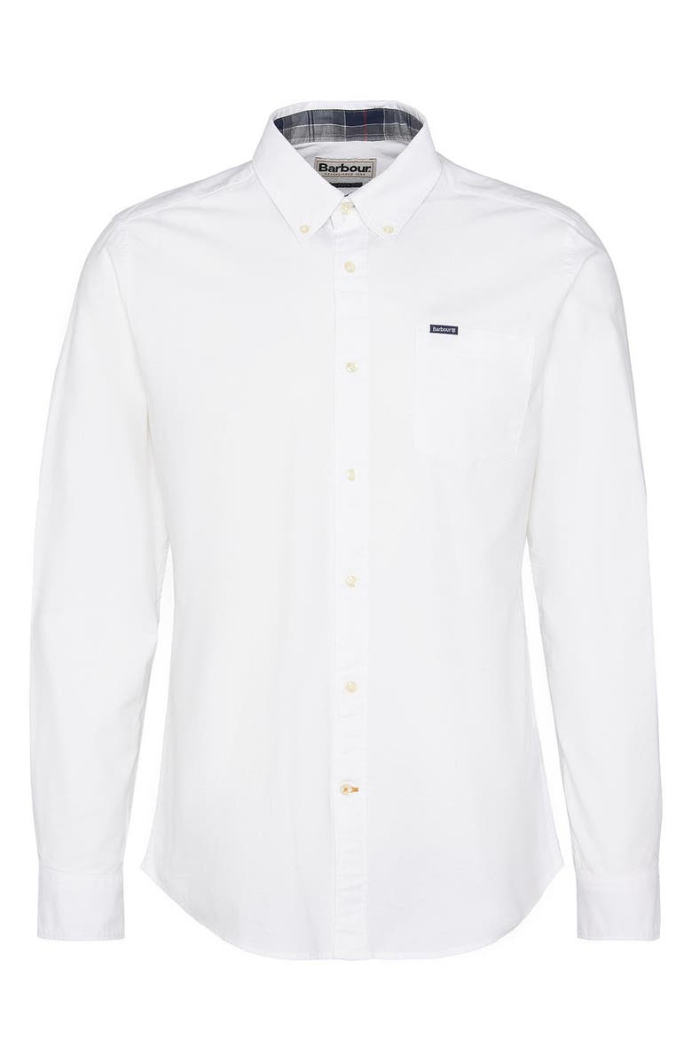Barbour Marsden Tailored Fit Stretch Cotton Button-Down Shirt, Alternate, color, 