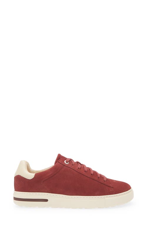 Birkenstock Bend Sneaker In Burgundy