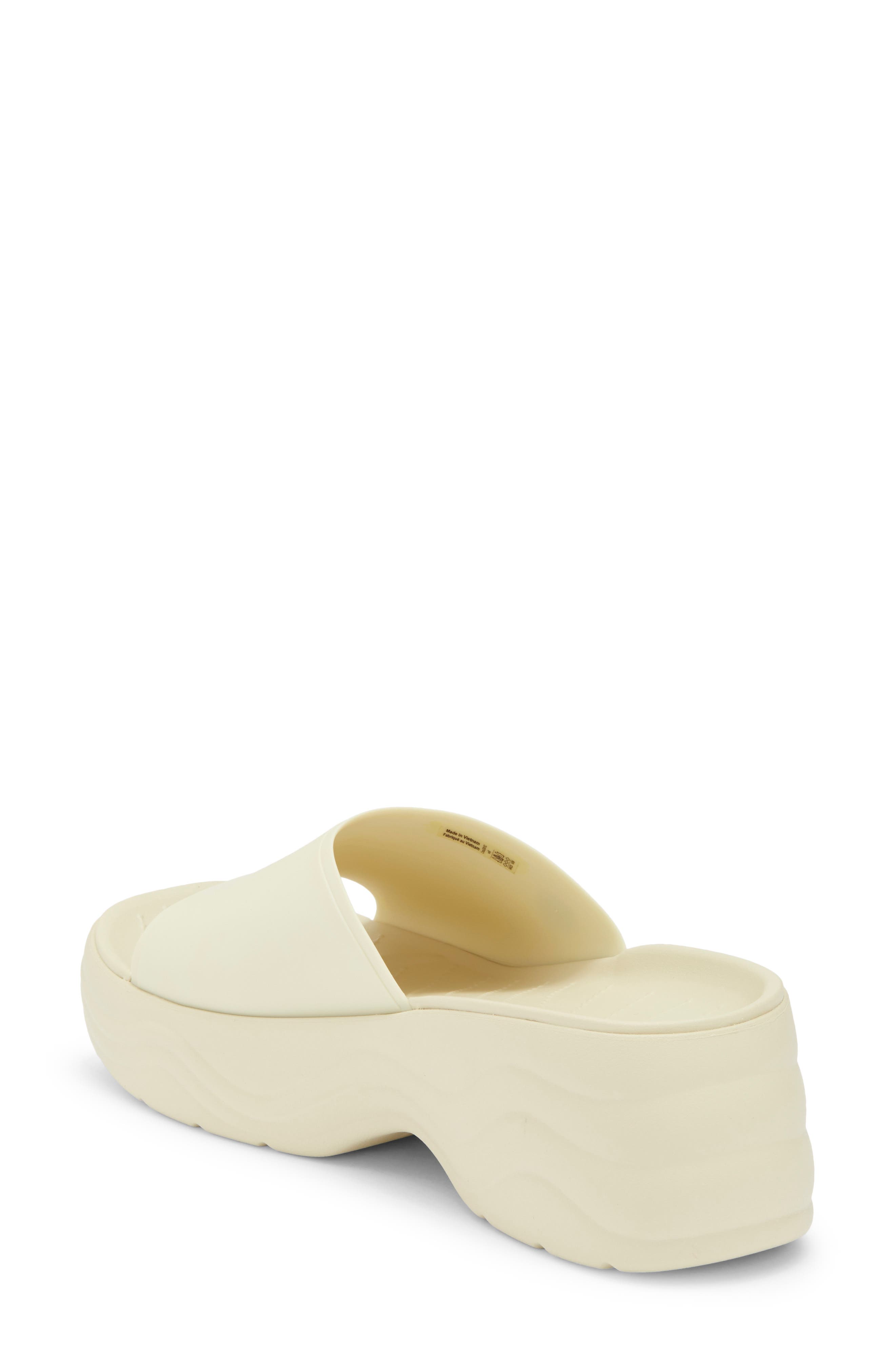 Skyline Slide Sandal, Alternate, color, BONE