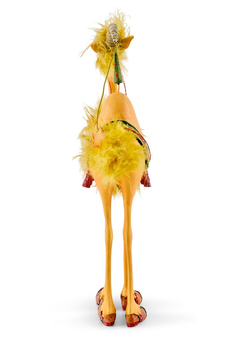 Patience Brewster Nativity Camel Ornament, Alternate, color, YELLOW