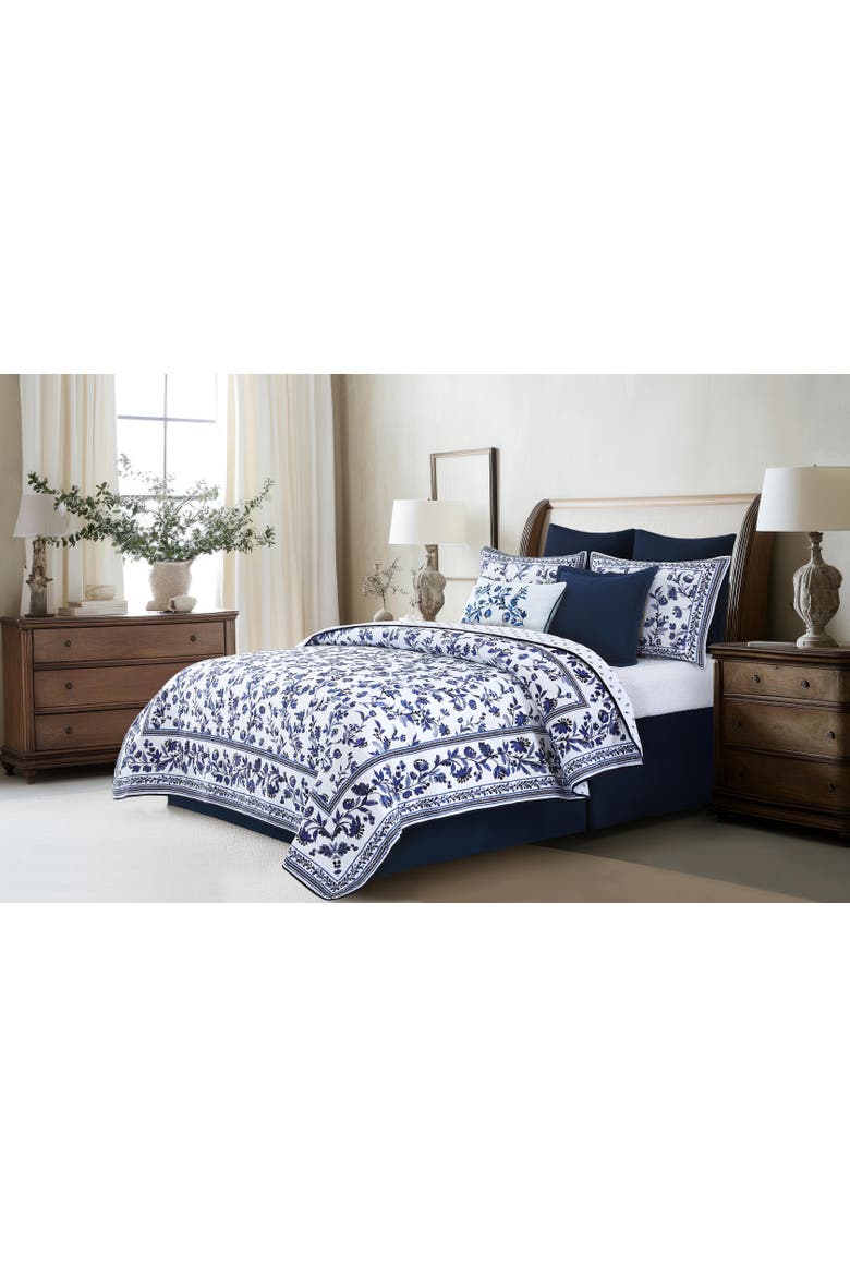 Maryfrances Full/Queen 3-Piece Quilt Bedding Set, Main, color, Blue