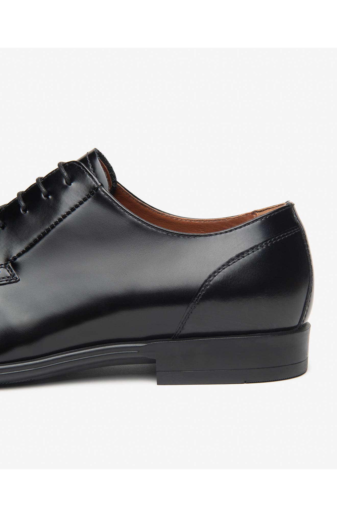 NeroGiardini Plain Toe Derby, Alternate, color, Black