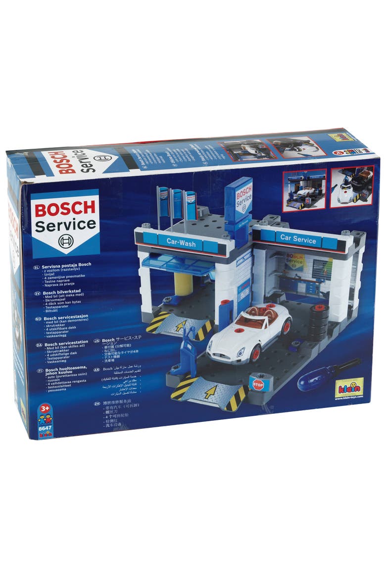 Service Car Repair With Car Wash Kids Car Service Play Set, Ages 3+, Alternate, color, Multicolored