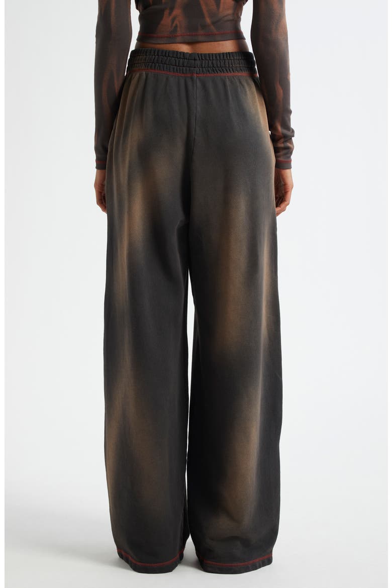 P-Zeniz Cotton Sweatpants, Alternate, color, OCHRE
